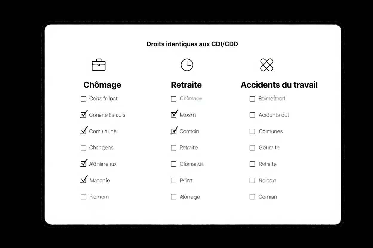 Droits sociaux de l'intérimaire
