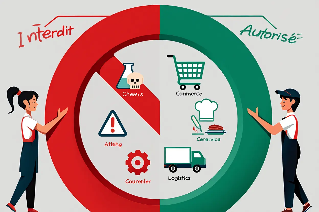 Métiers autorisés et interdits mineurs intérim