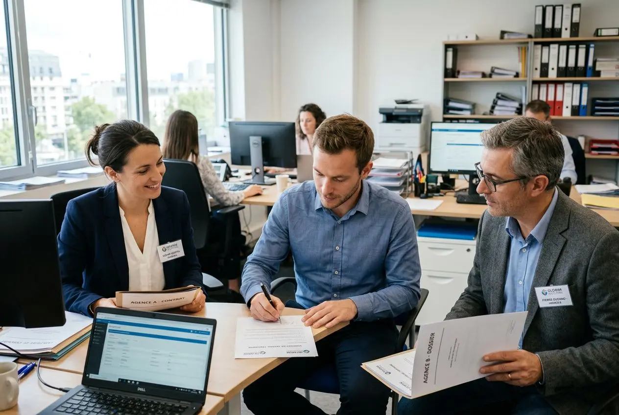 Signature de contrats intérim multiples