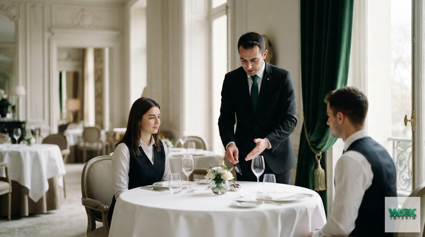 Former employés hôtellerie roumains aux standards français