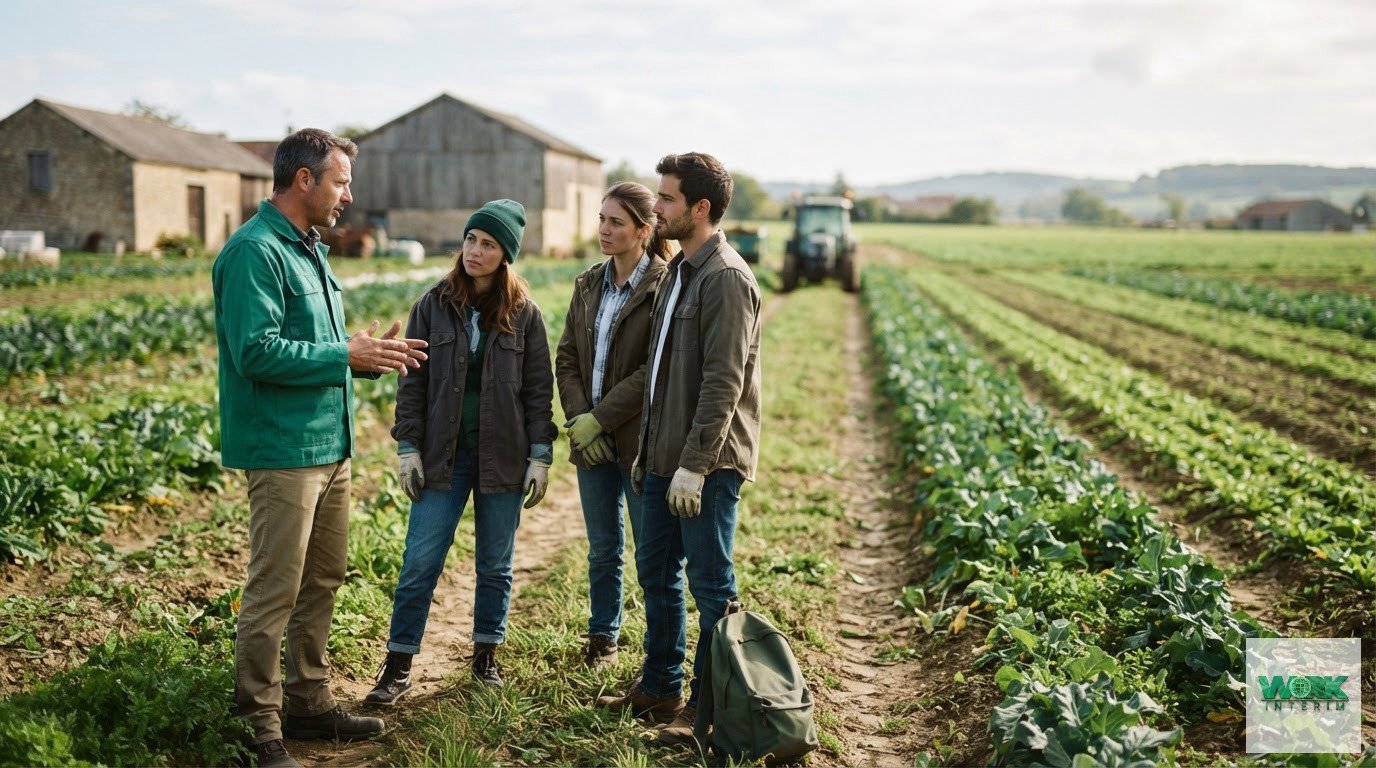 Agence intérim agricole spécialisée saisonniers
